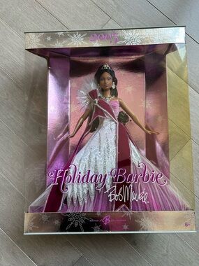 2005 Bob Mackie Holiday Barbie Doll - African American